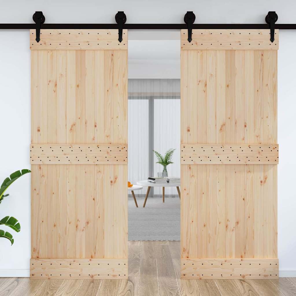 vidaXL Grenen Deur NARVIK 90x210 cm - 41% Korting!