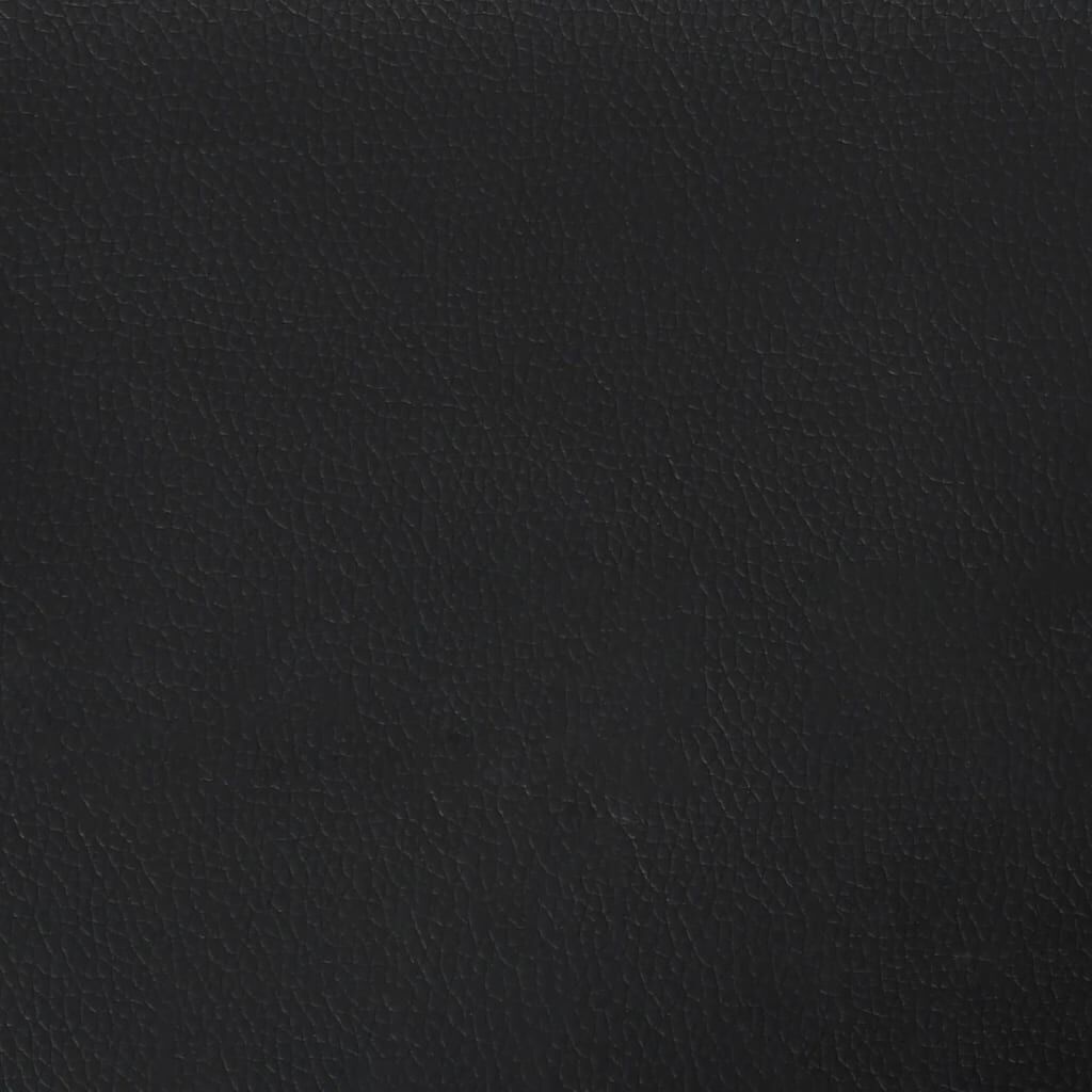 vidaXL 3-Zitsbank Zwart Kunstleer - 35% Korting!