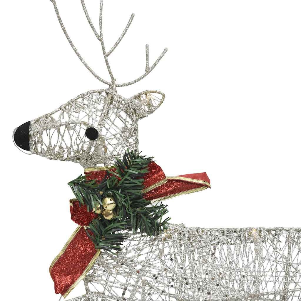 Kerstrendieren (2 stuks) met LED - 62% Korting!