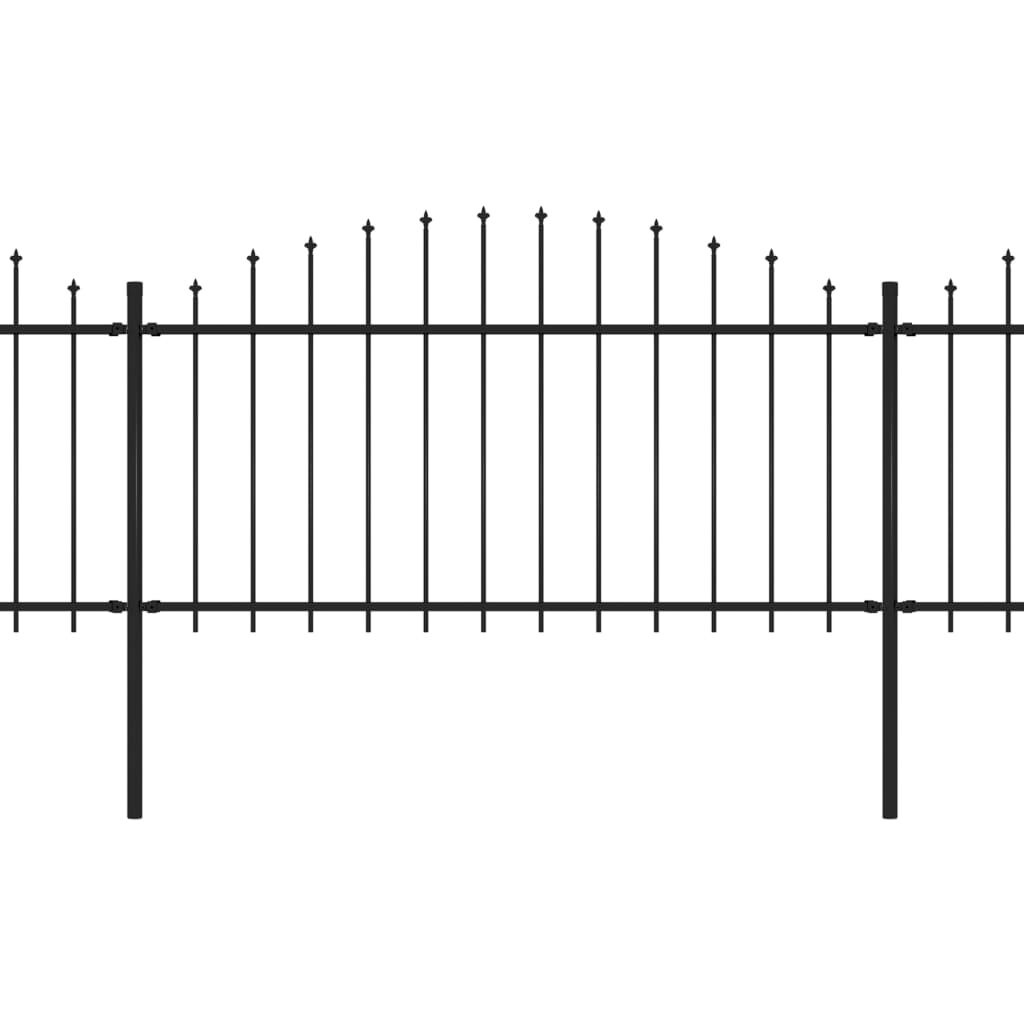 vidaXL Tuinhek Zwart (1,25-1,5)x1,7m - 62% Korting!
