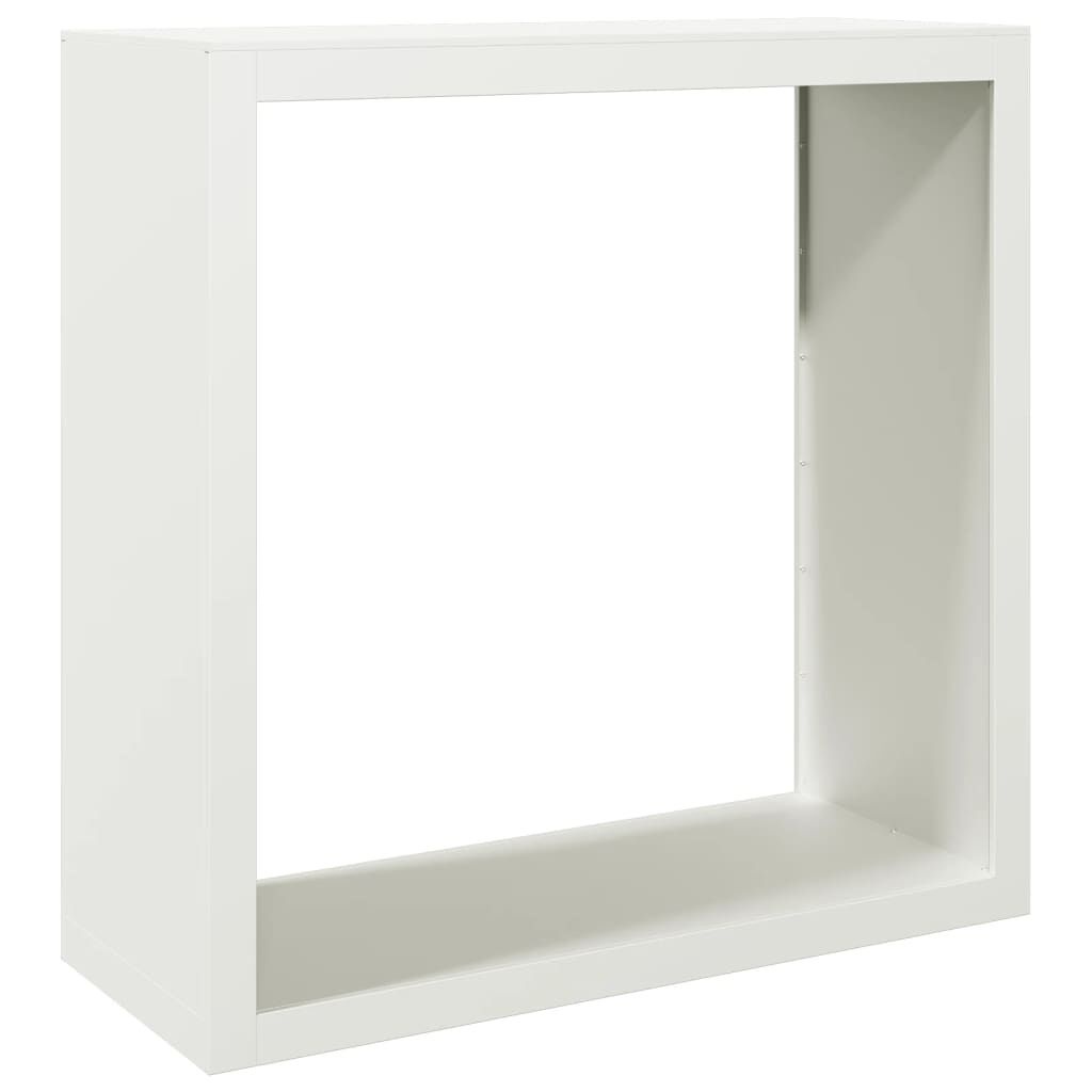 VidaXL Haardhoutrek Wit 100x40x100cm - 53% Korting!