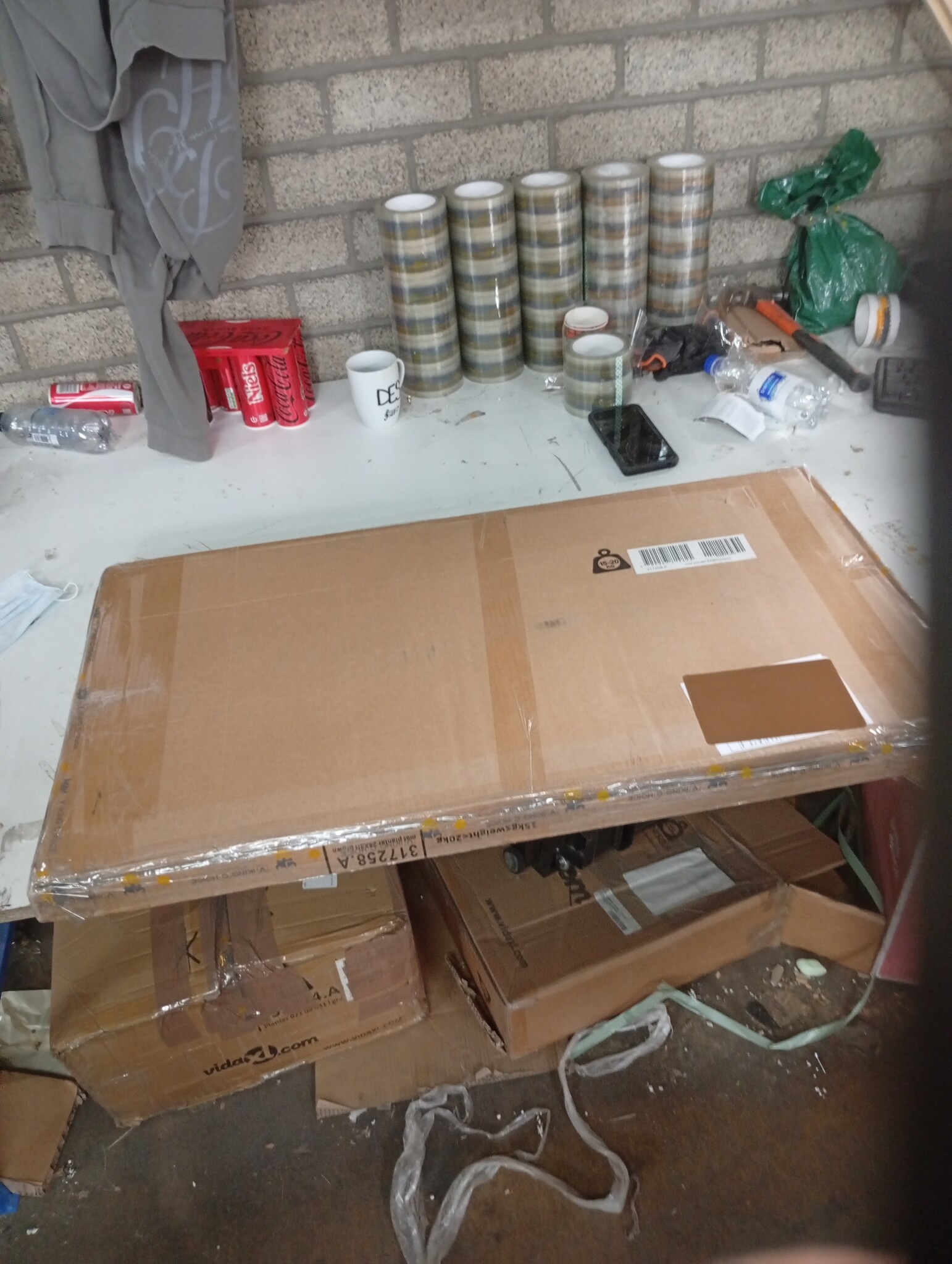 VidaXL Plantenbak Gegalvaniseerd Bruin 240x80x77cm - 60% Korting!