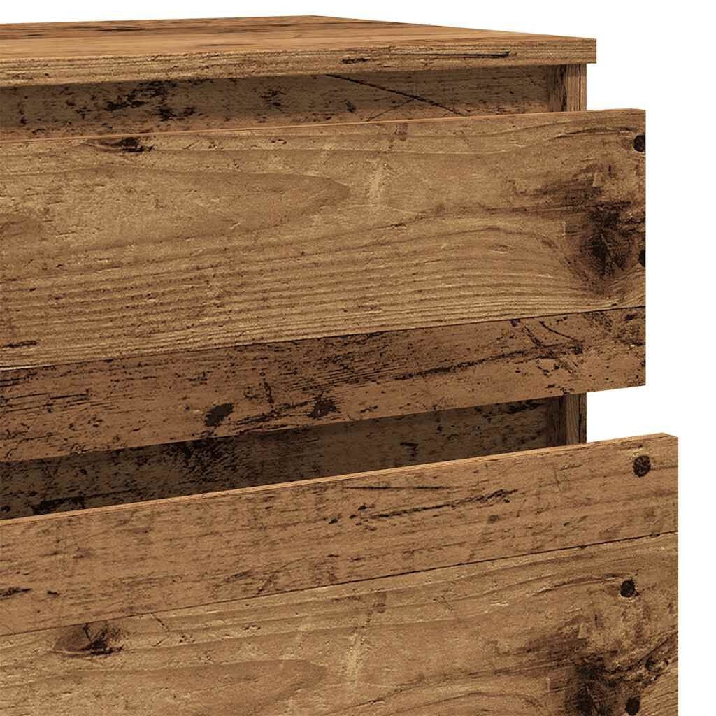 Ladekast Oud Houtkleurig 60x36x103cm - 42% Korting!