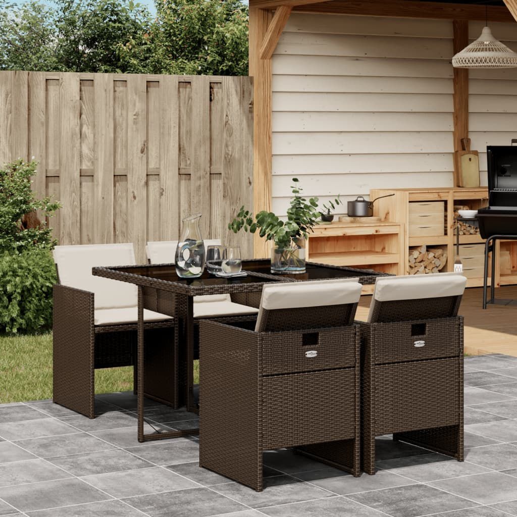 vidaXL Tuinset 5-delig Bruin - 35% Korting!