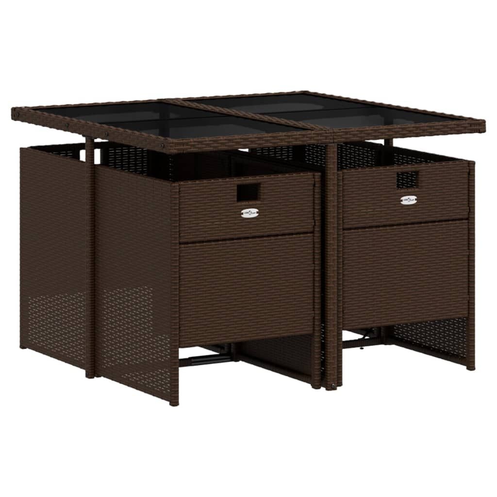 vidaXL Tuinset 5-delig Bruin - 35% Korting!