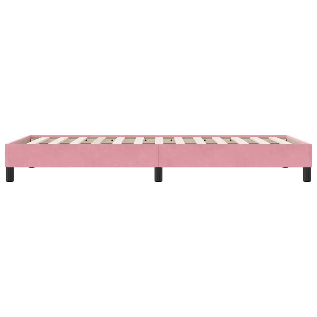 Roze Boxspring 90x210cm - Zonder Matras! 35% Korting!