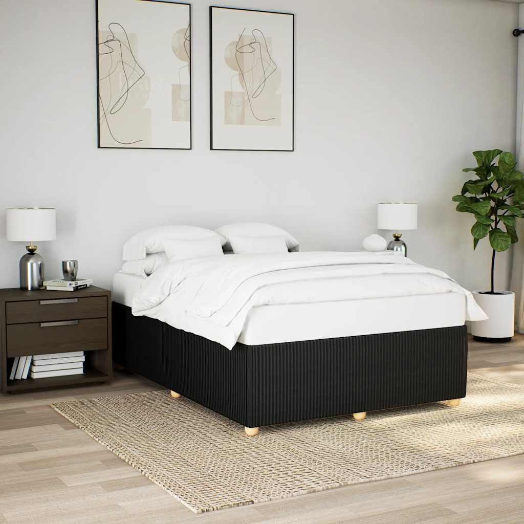 Zwart Bedframe 140x200cm - Retourdeal! 35% Korting