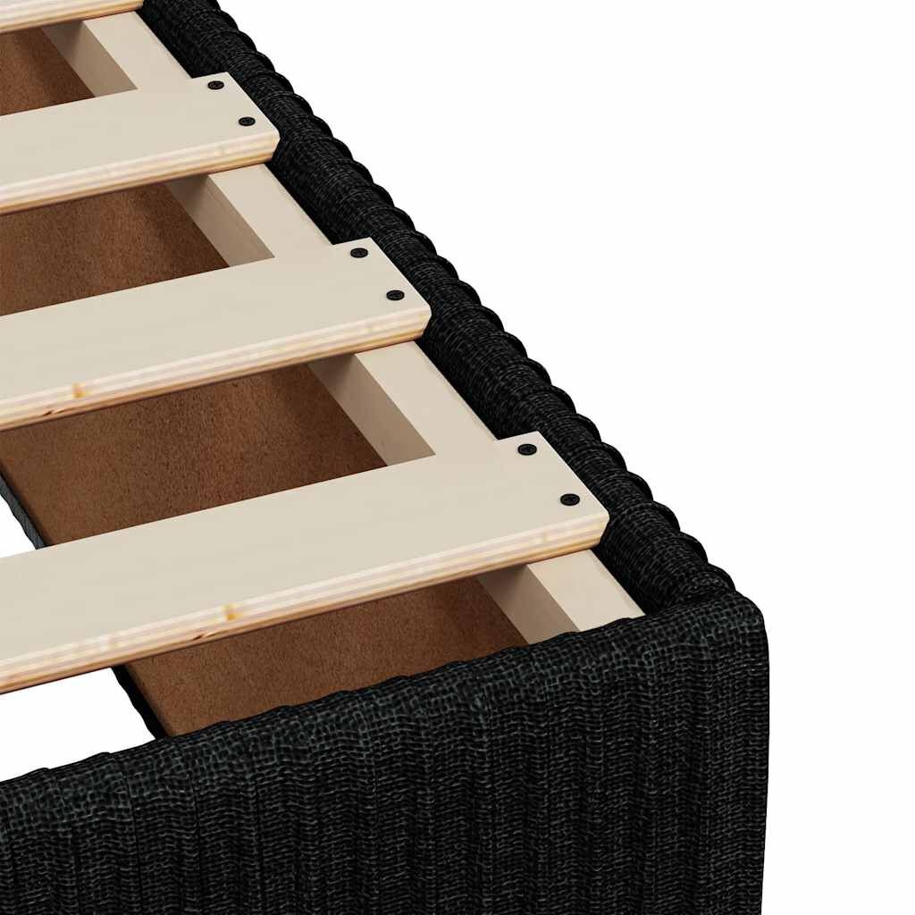 Zwart Bedframe 140x200cm - Retourdeal! 35% Korting