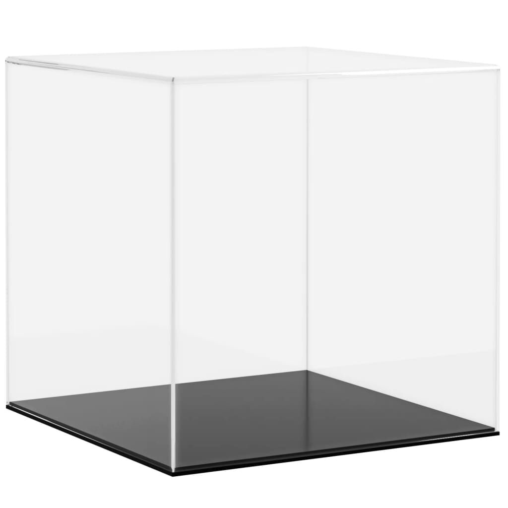 Vitrinekast Acryl 30x30x30cm - Transparant - 35% Korting!