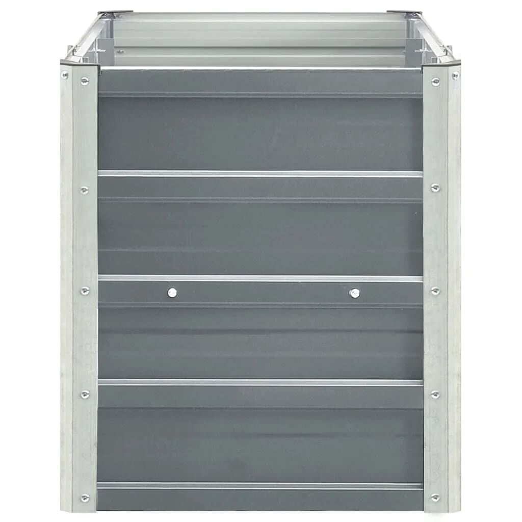 VidaXL Verhoogde Plantenbak 240cm Grijs - 50% Korting! Beschadigd