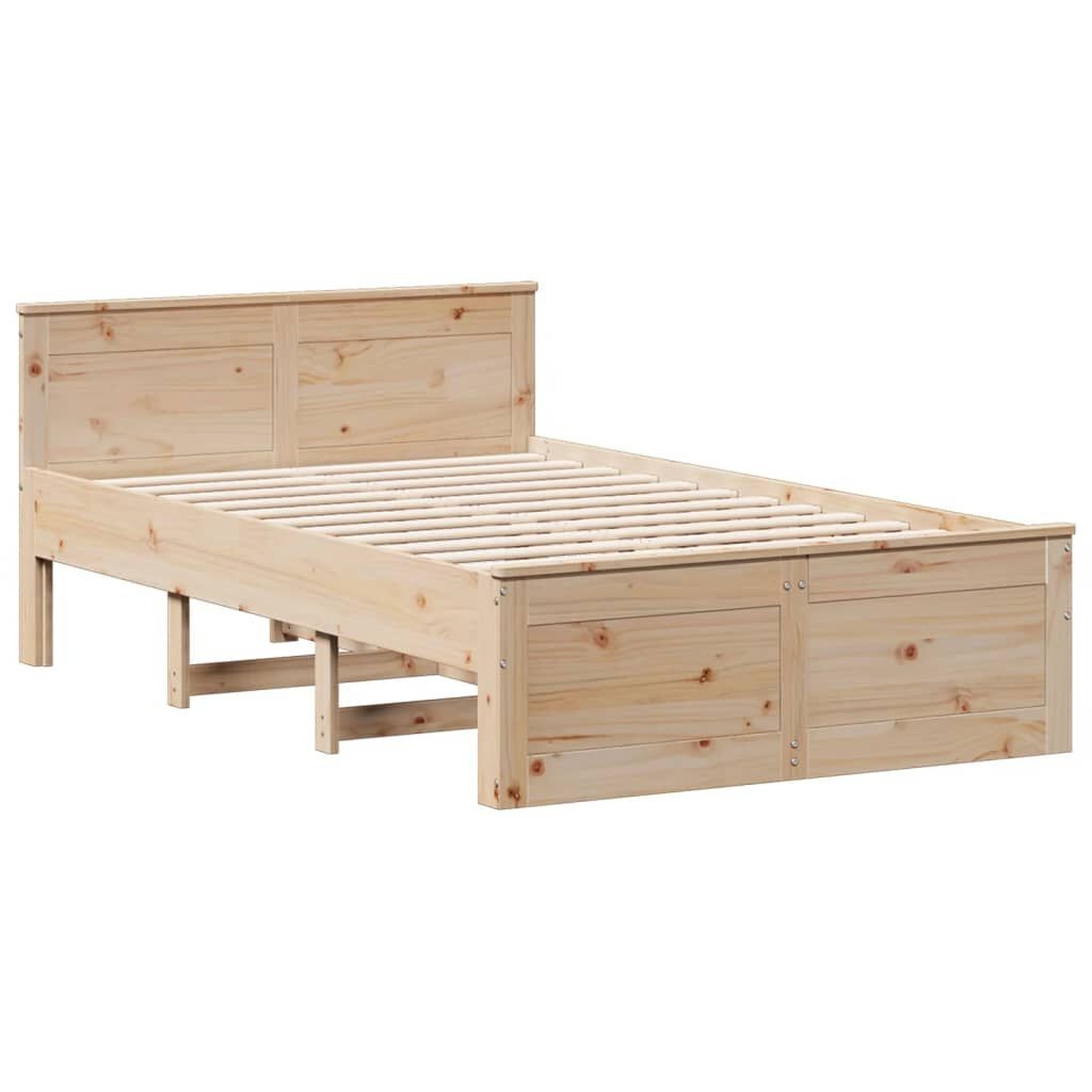 vidaXL Bedframe 120x200 Grenenhout ZONDER Matras - 35% Korting!