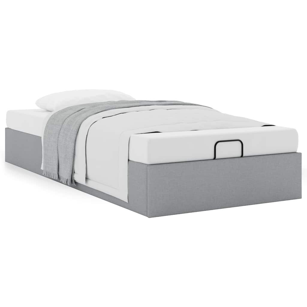 vidaXL Bedframe 80x200 cm Lichtgrijs - 35% Korting!