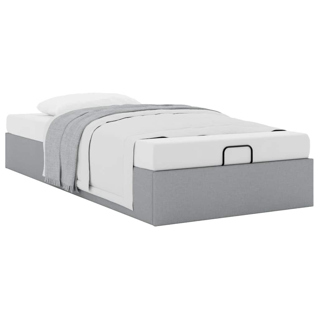vidaXL Bedframe 80x200 cm Lichtgrijs - 35% Korting!