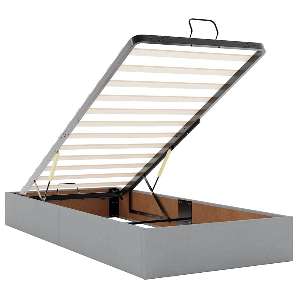 vidaXL Bedframe 80x200 cm Lichtgrijs - 35% Korting!
