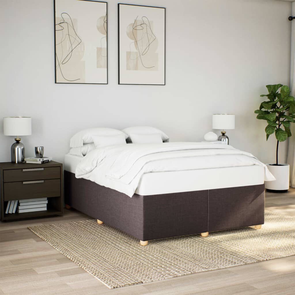 VidaXL Bedframe 160x200 Donkerbruin - 35% Korting!