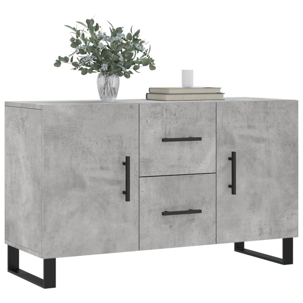 Dressoir Betongrijs 100cm - 42% Korting! (Beschadigd)
