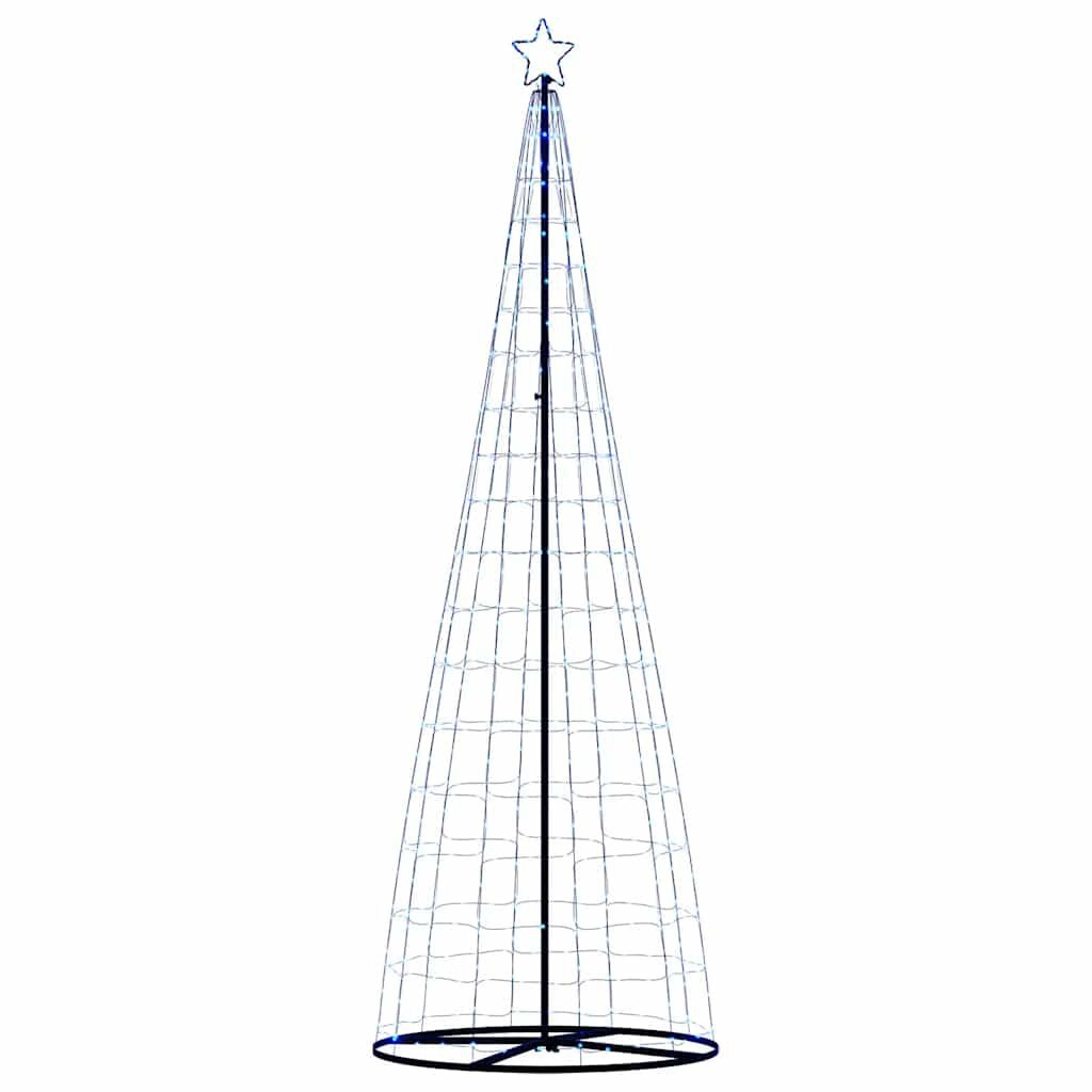 LED Kerstboom 304cm Blauw - 76% Korting! (Gebruikssporen)