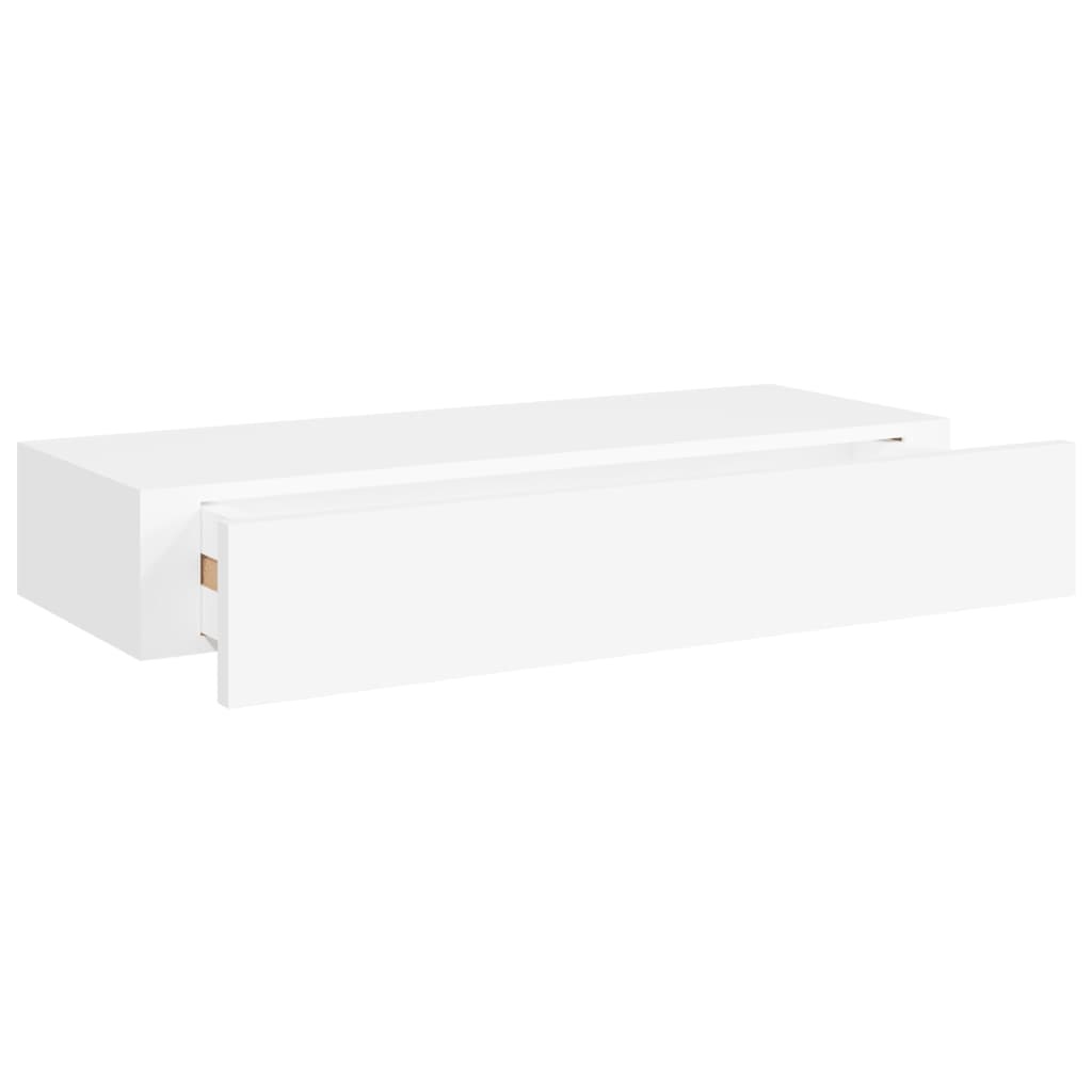 Wandschap met Lade Wit 60cm - 42% Korting!