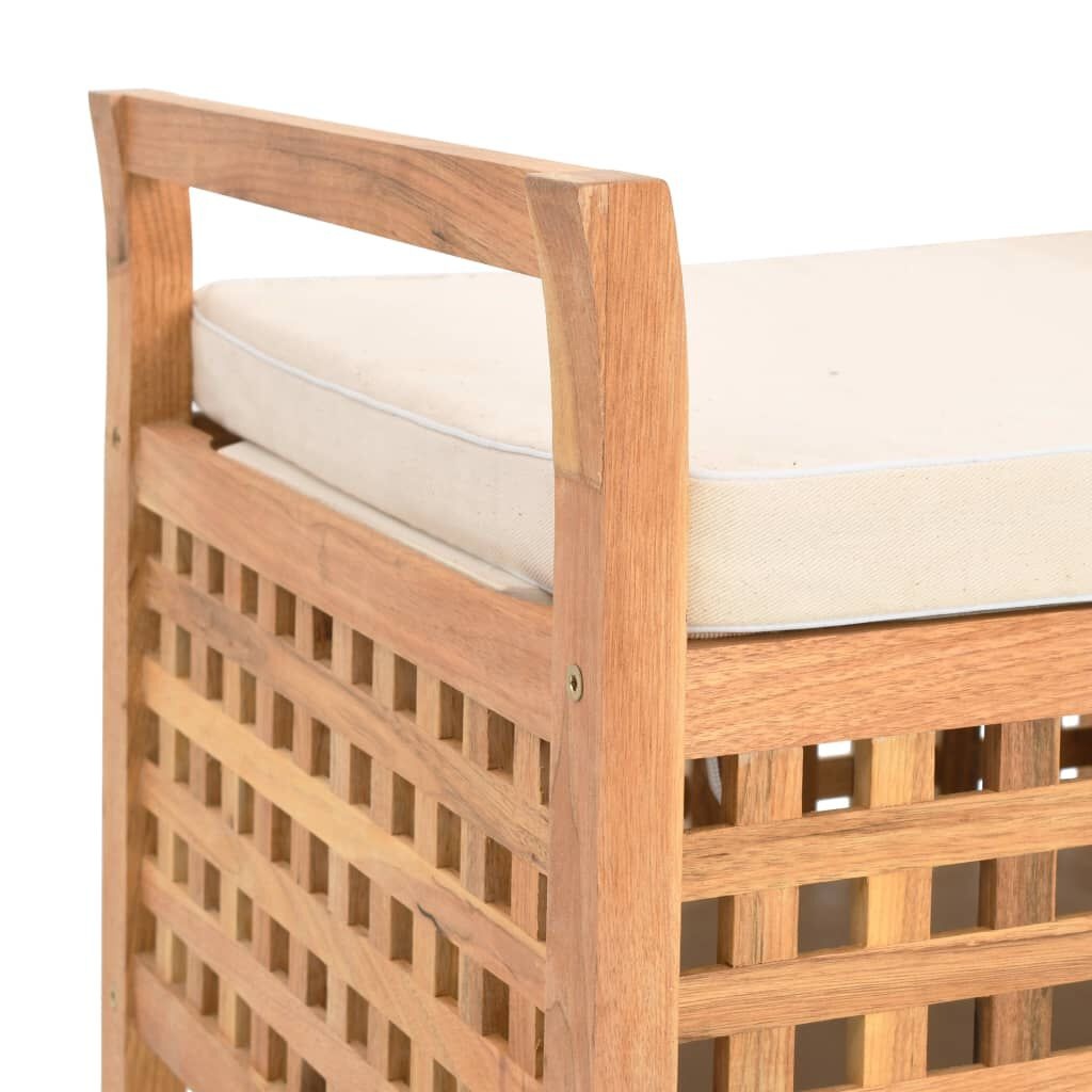 vidaXL Opbergbankje Walnoot - 49x48x49cm - 57% Korting!