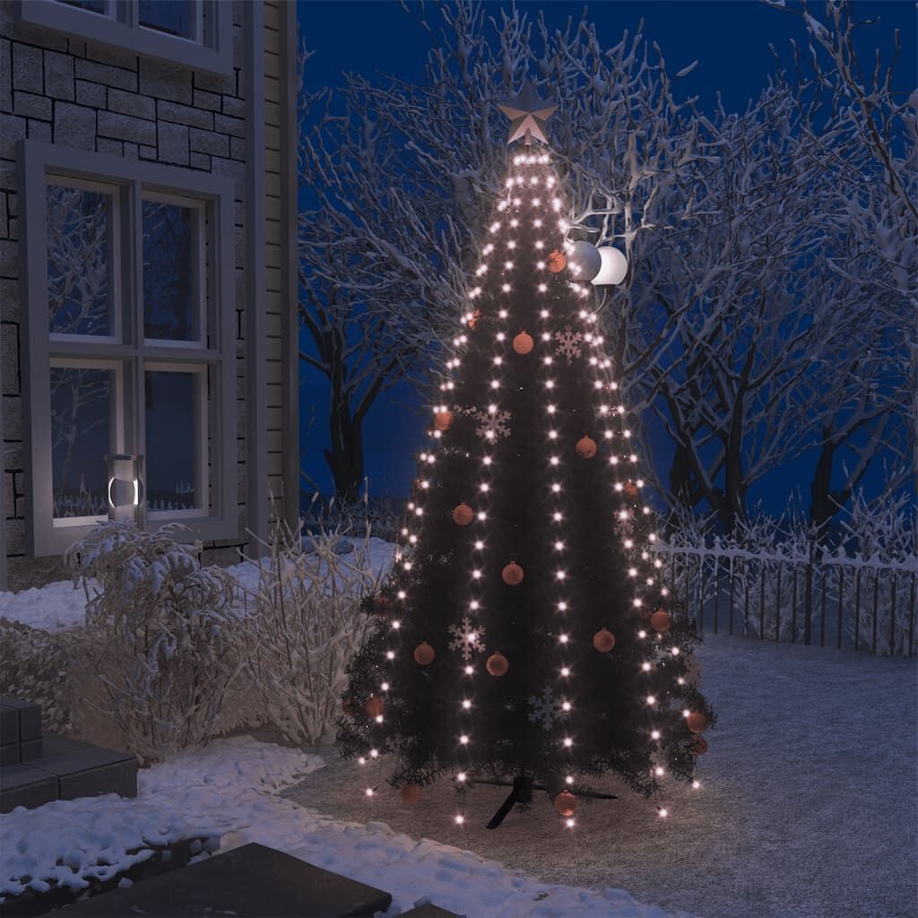 VidaXL Kerstboomverlichting LED Net 250cm - 65% Korting!