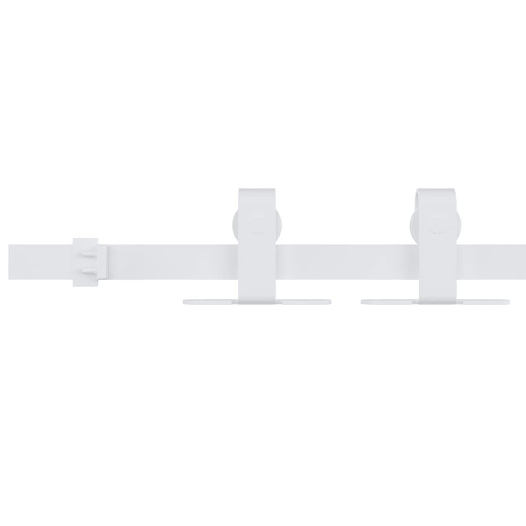 vidaXL Schuifdeur Set 152cm Wit - 57% Korting!