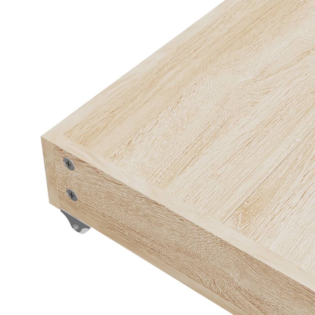 vidaXL Bedlades Geel (2 st) - 62% Korting!