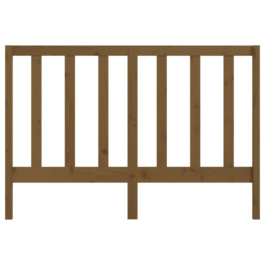 Hoofdbord Grenenhout Honingbruin 126cm - 47% Korting!