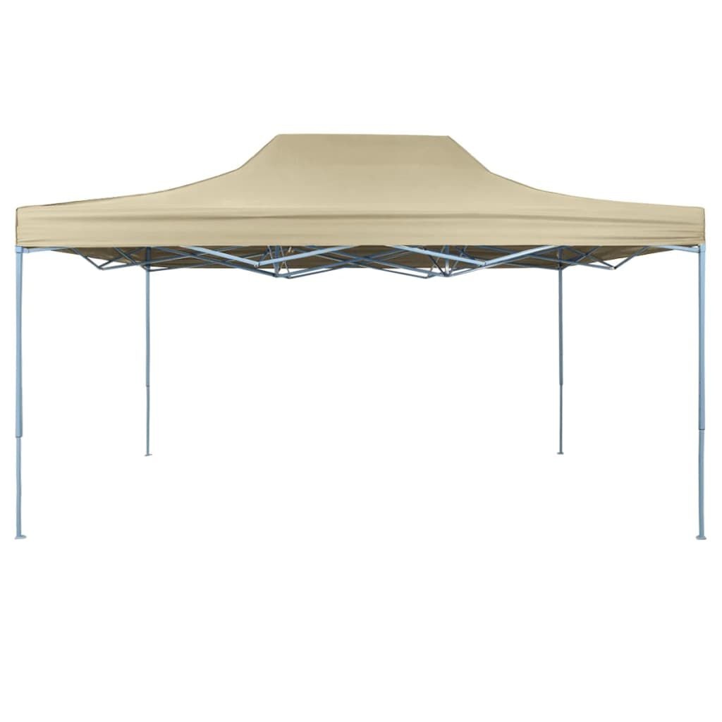 VidaXL Vouwtent 3x4,5m Crèmewit - 35% Korting!