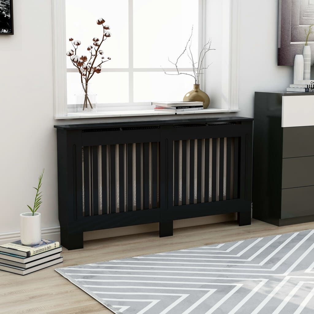 vidaXL Radiatorombouw Zwart 152cm - 35% Korting!