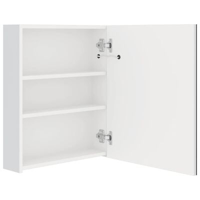 vidaXL Badkamerkast LED Wit - 35% Korting! (Spiegel & Schappen)