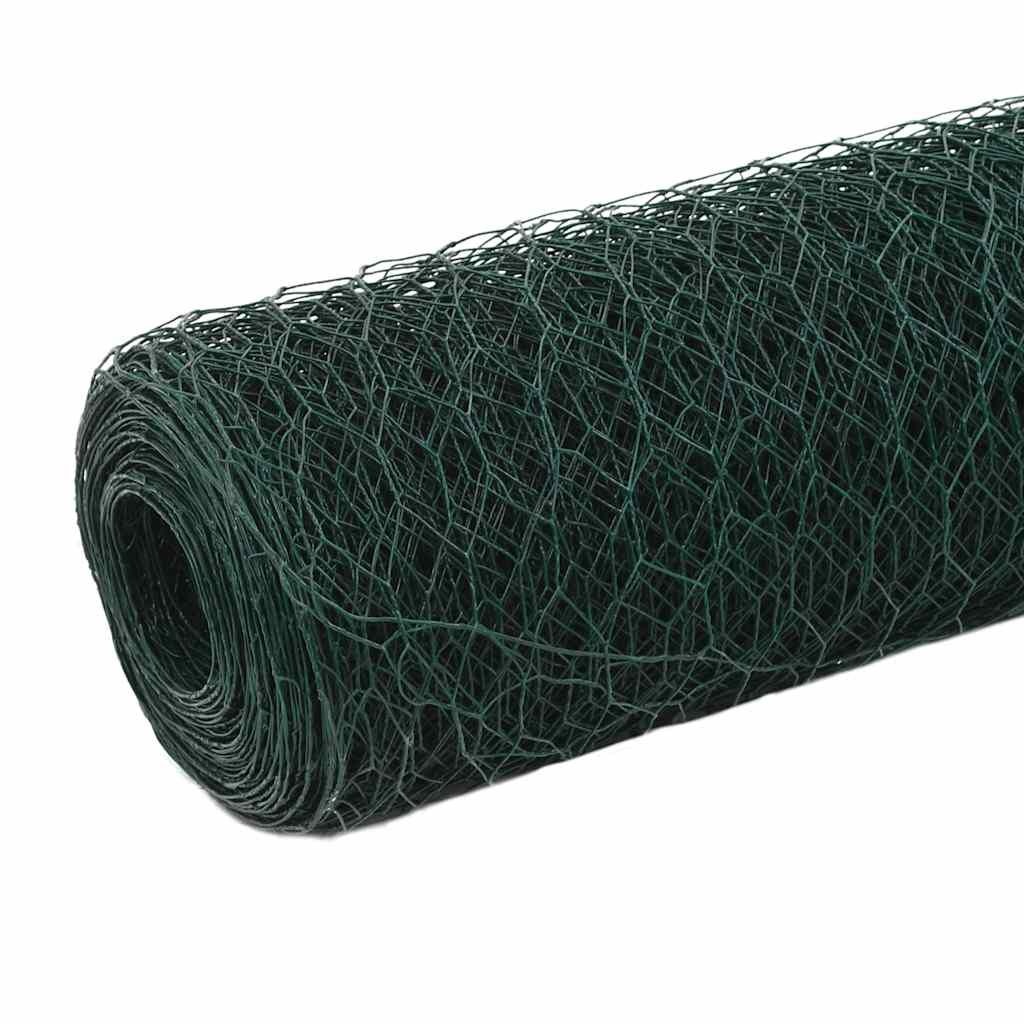 Kippengaas 25x1,5m Groen - 35% Korting! (Retour)