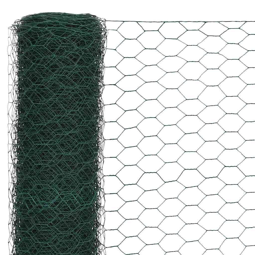 Kippengaas 25x1,5m Groen - 35% Korting! (Retour)