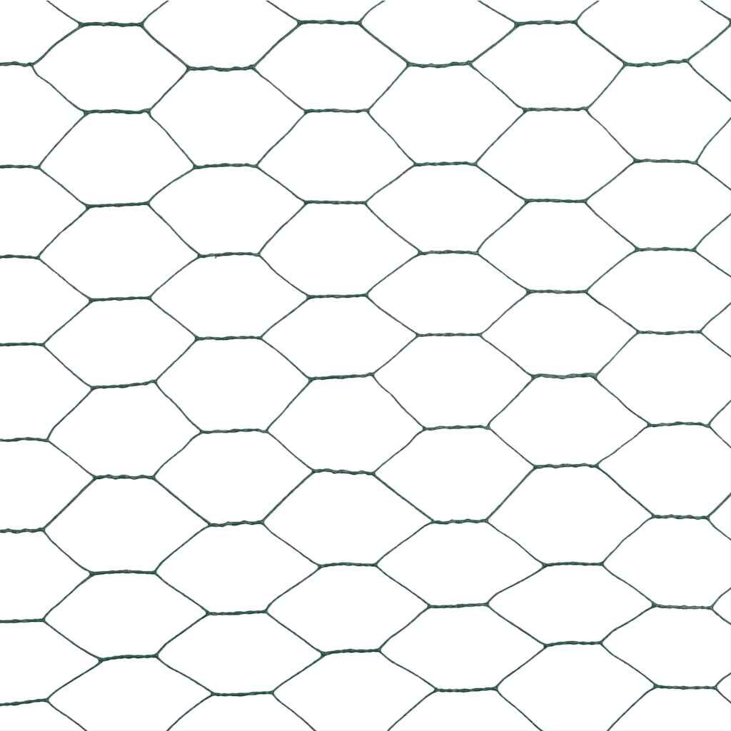 Kippengaas 25x1,5m Groen - 35% Korting! (Retour)
