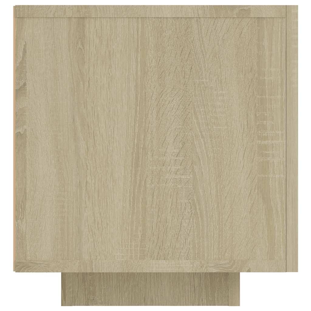 TV-Meubel Sonoma Eiken met LED - 35% Korting! (Gebruikssporen)