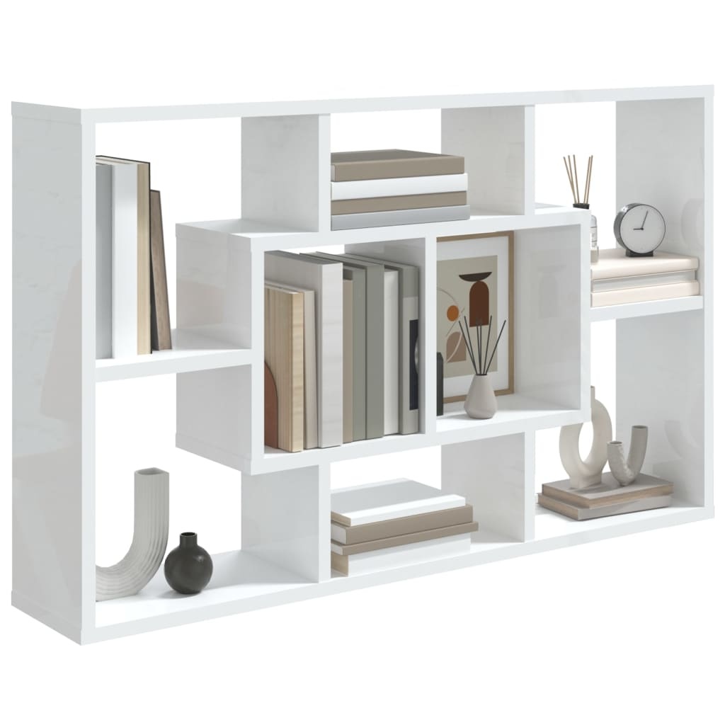VidaXL Wandschap Wit 85cm - 35% Korting! Zo Goed Als Nieuw