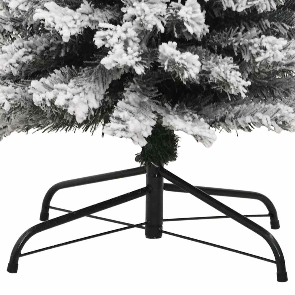 Kunstkerstboom met Sneeuw, 210cm - 35% Korting!