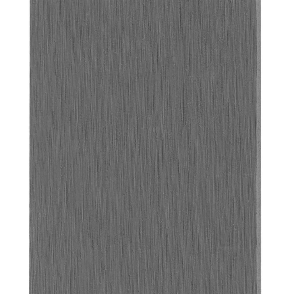 vidaXL Hek 200x60 cm HKC Grijs - 35% Korting!