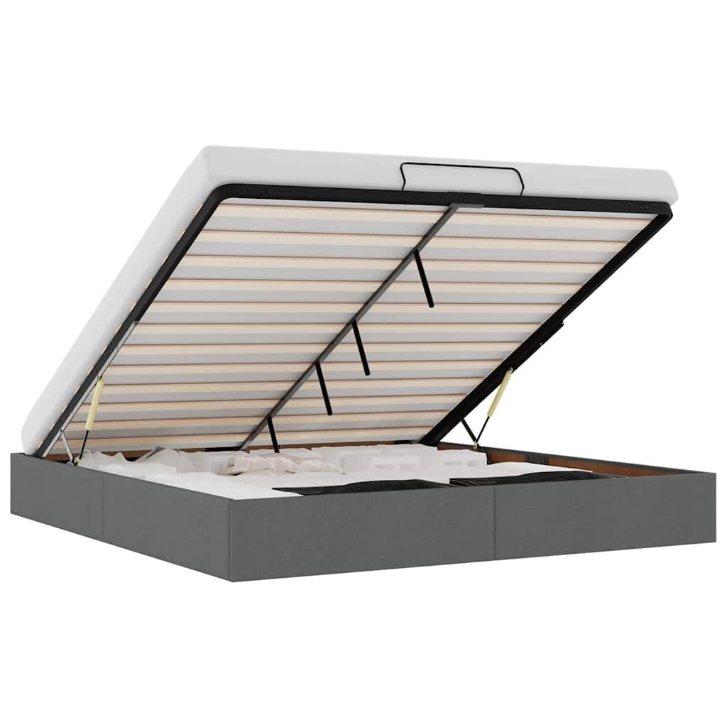 VidaXL Bedframe 160x200 Donkergrijs - 55% Korting! (Beschadigd)