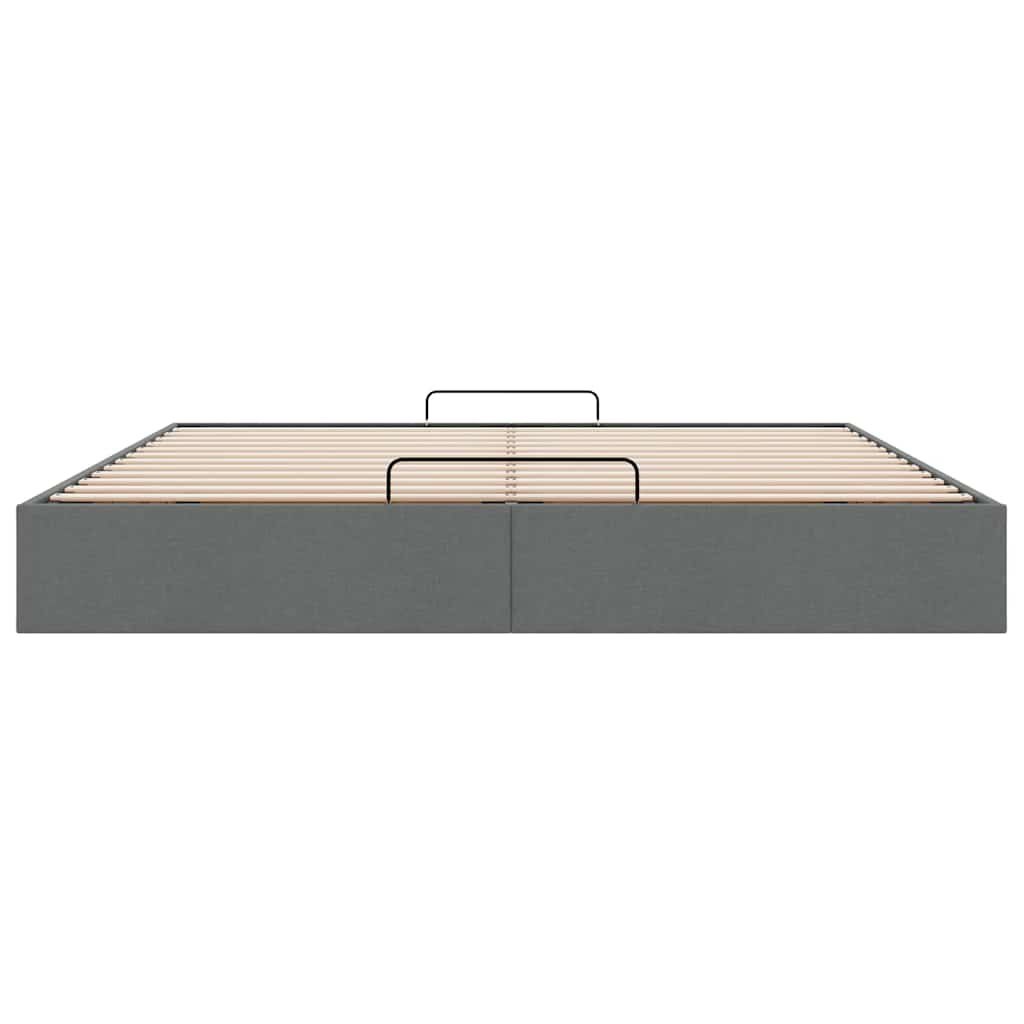 VidaXL Bedframe 160x200 Donkergrijs - 55% Korting! (Beschadigd)