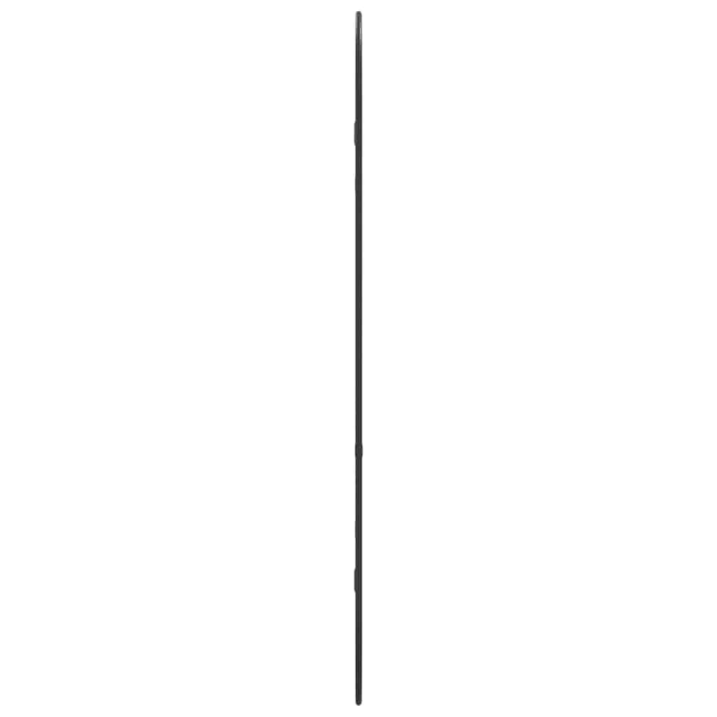 Ovale Wandspiegel Zwart 90x40cm - 35% Korting!