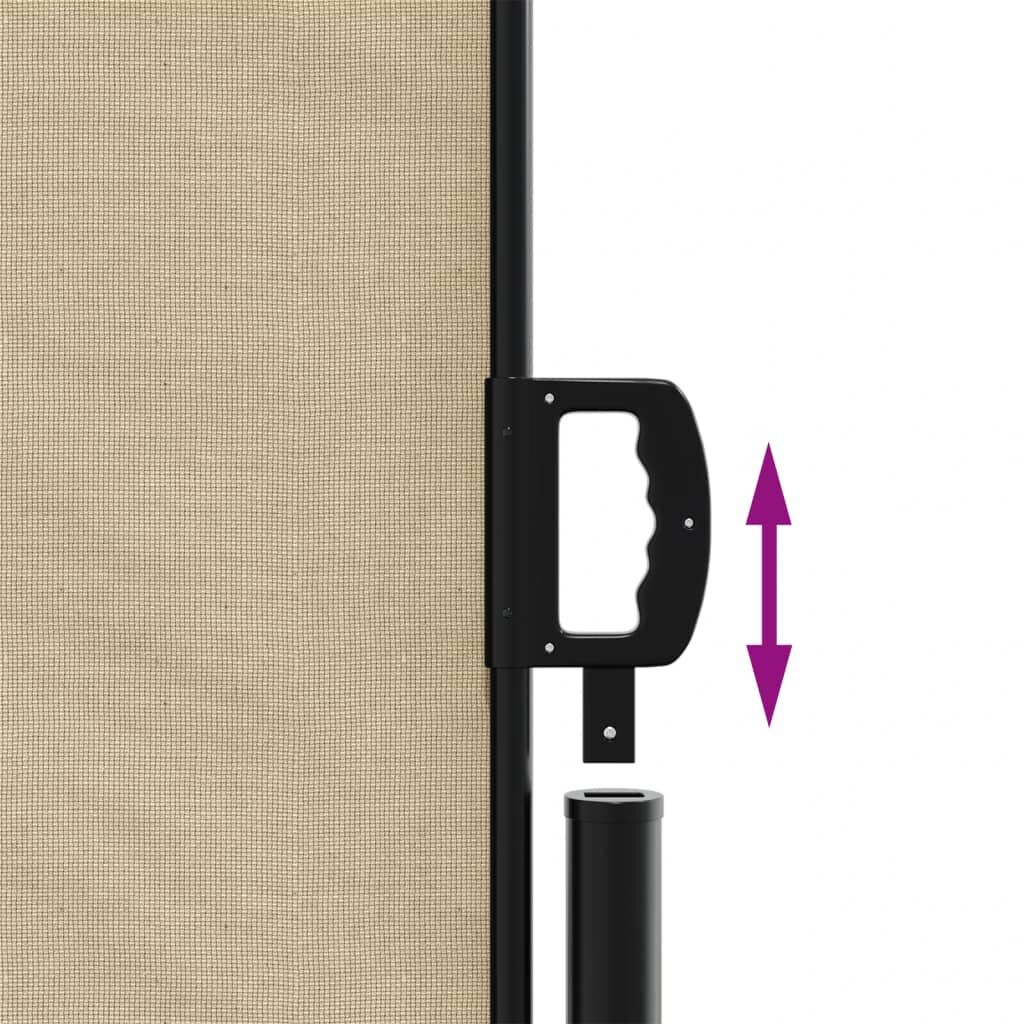 vidaXL Windscherm 100x300cm Beige - 35% Korting!