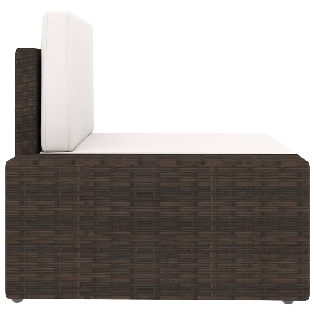 vidaXL Loungeset 3-delig Bruin -35% Korting!
