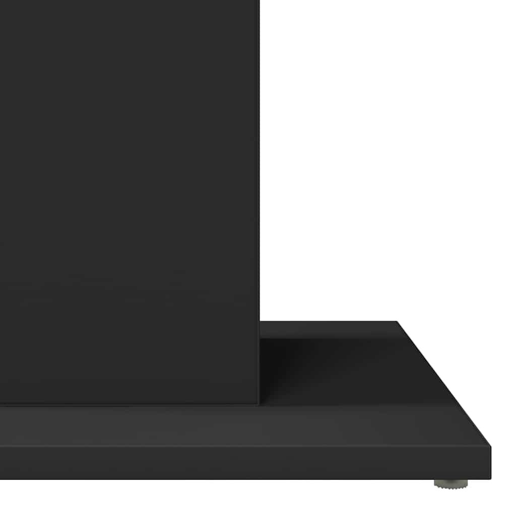 vidaXL Bistrotafel Zwart 60x60cm -35% Korting! Nieuw!