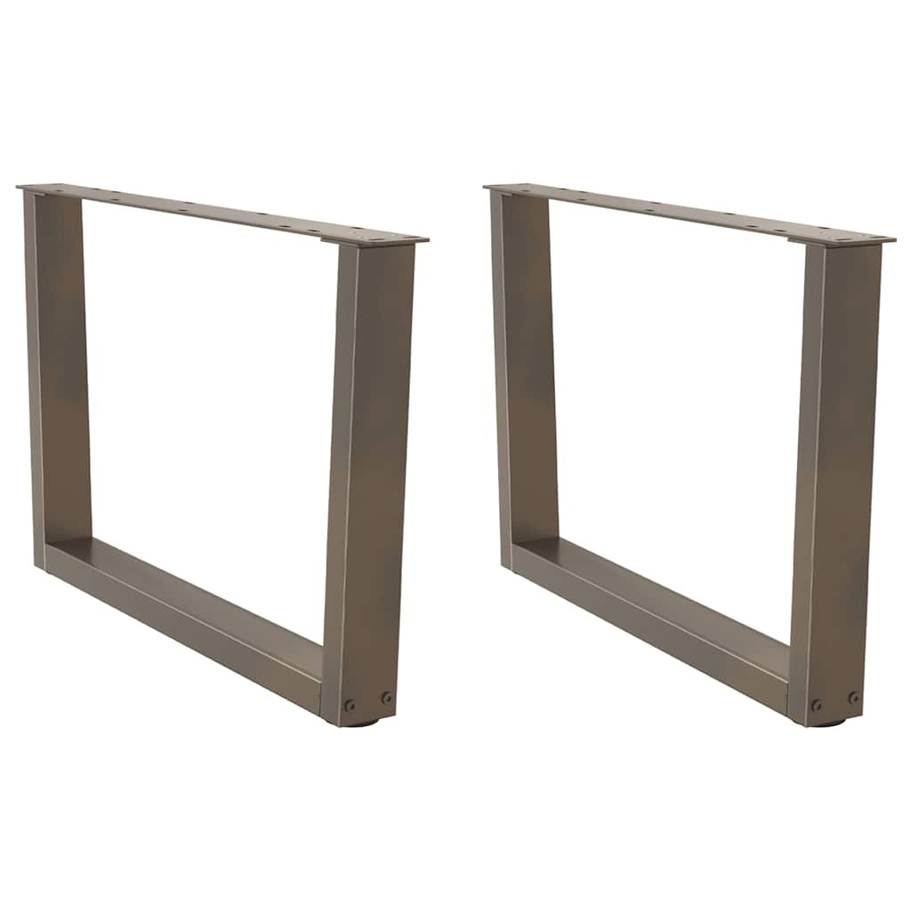 vidaXL Tafelpoten V-Vormig 70cm (2 stuks) - 35% Korting!