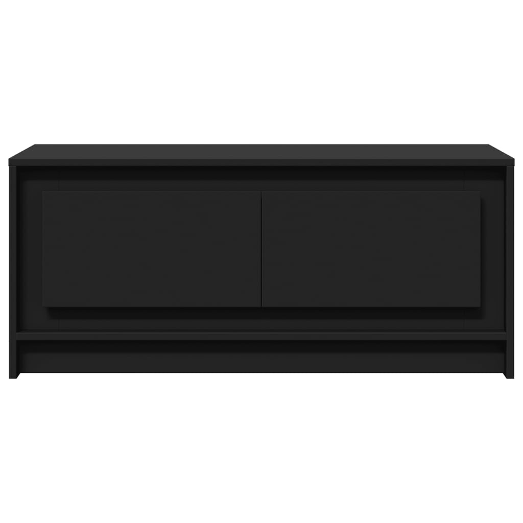 vidaXL Salontafel met LED Zwart Hout - 35% Korting!