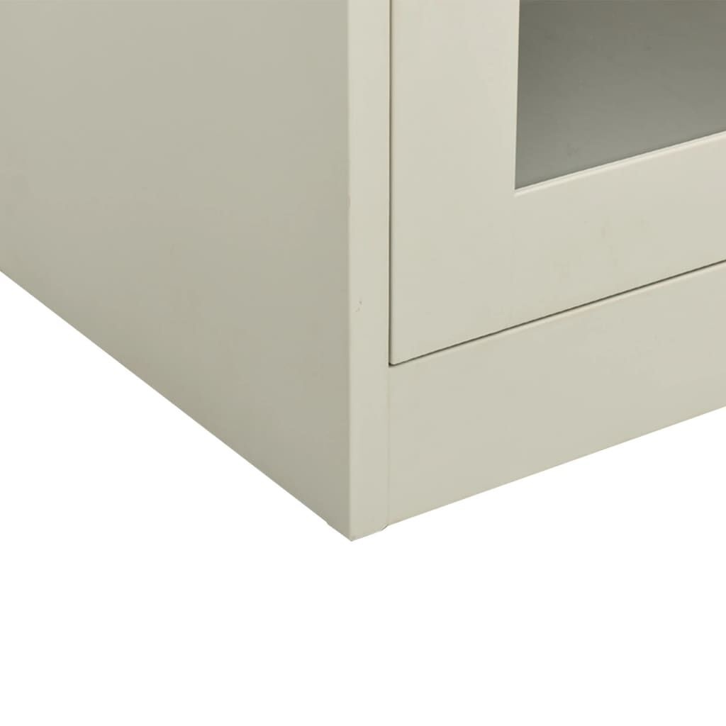 vidaXL Kantoorkast Lichtgrijs 90cm - 53% Korting!