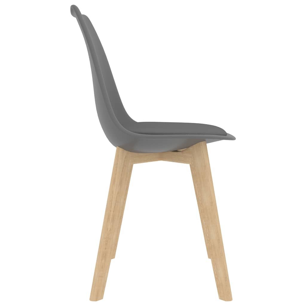 vidaXL Eetkamerstoelen (2x) Grijs - 57% Korting!