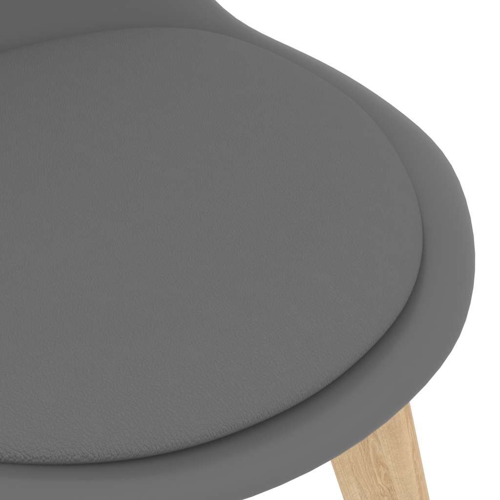 vidaXL Eetkamerstoelen (2x) Grijs - 57% Korting!