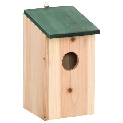 Vogelhuisjes (4 stuks) - Hout - 35% Korting!