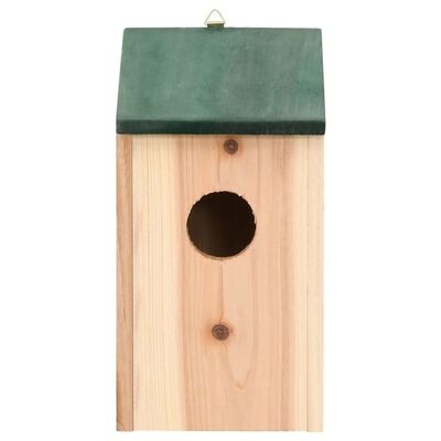 Vogelhuisjes (4 stuks) - Hout - 35% Korting!